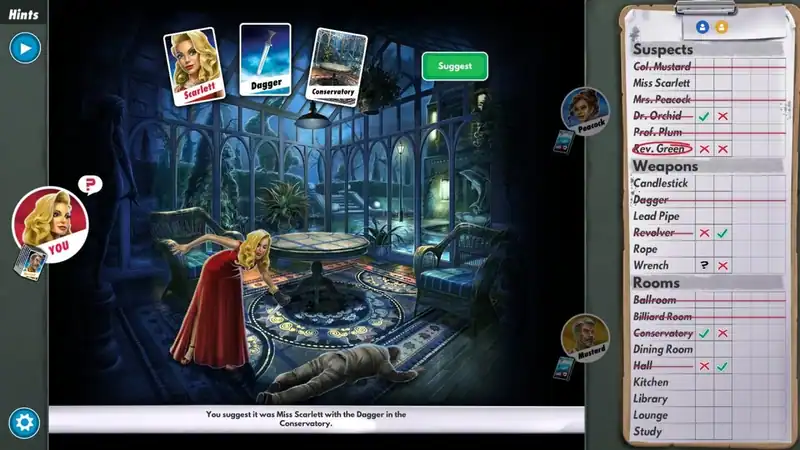 ClueCluedo The Classic Mystery Game по сети — изображение 2
