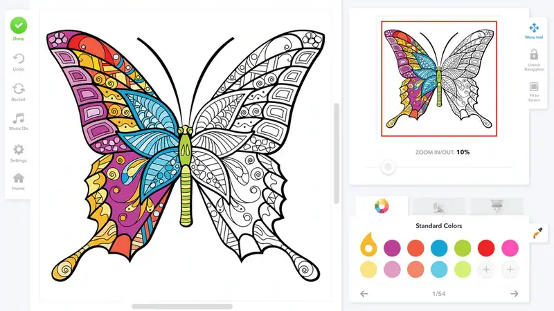 Coloring Book for Adults — изображение 1