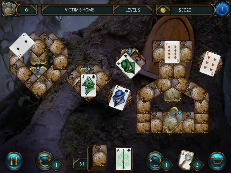 Detective Solitaire: Inspector Magic And The Forbidden Magic — изображение 1