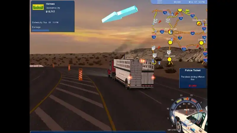 18 Wheels of Steel: Pedal to the Metal — изображение 1