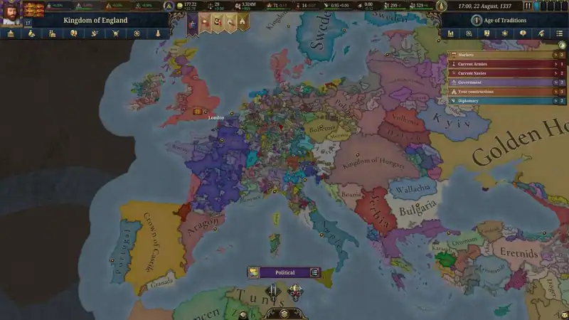 Europa Universalis 5 — изображение 1