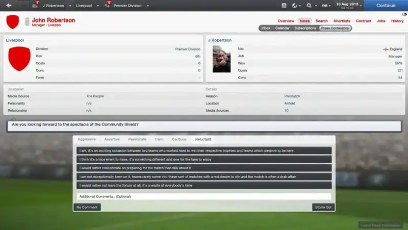 Football Manager 2013 — изображение 2