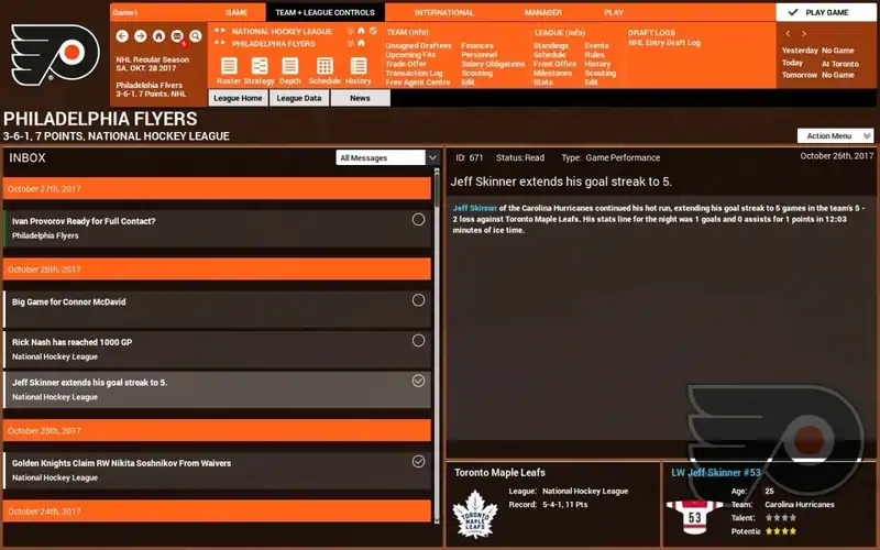 Franchise Hockey Manager 4 — изображение 1