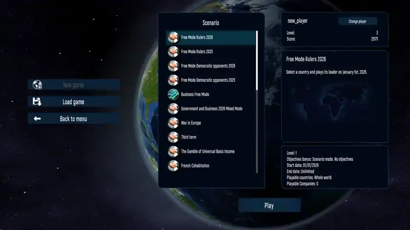 Geo-Political Simulator 2026 Edition — изображение 2
