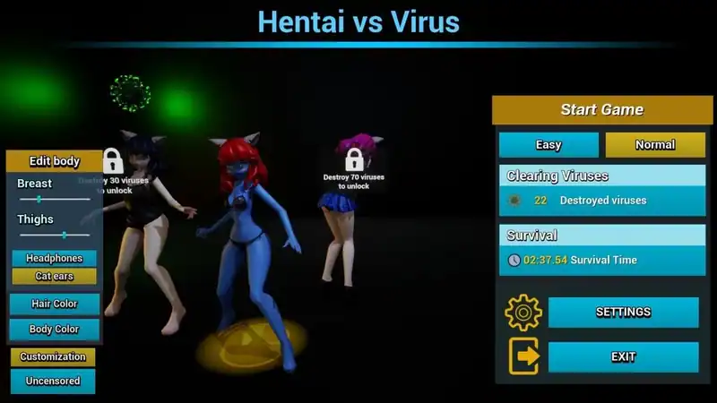 Hentai vs Virus: I Am Waifu — изображение 2