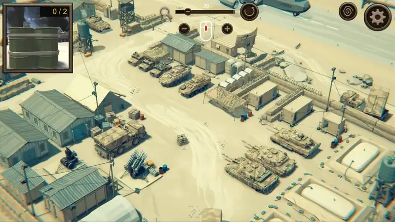 Hidden Desert War Top-Down 3D — изображение 3