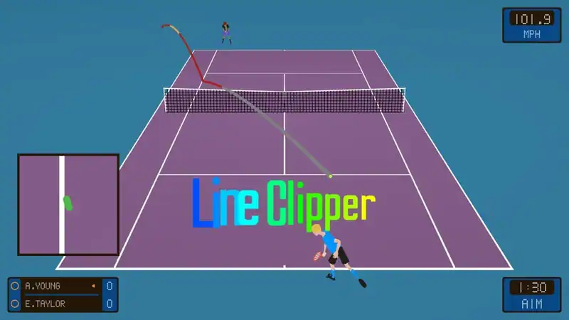 Line Clipper: Tennis Tactics — изображение 2