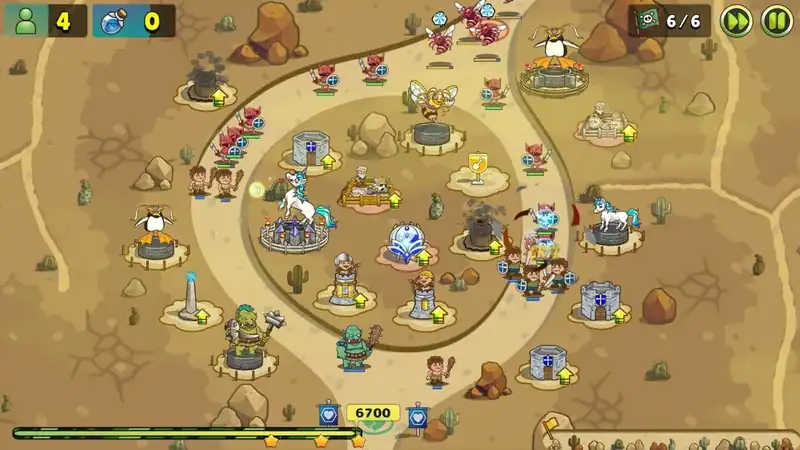 Luna and Monsters Tower Defense -The deprived magical kingdom- — изображение 1