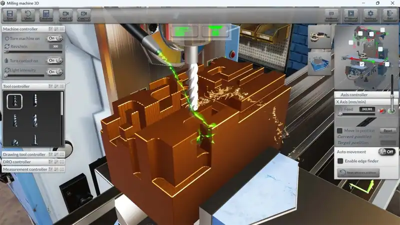 Milling Machine Simulator 3D — изображение 2