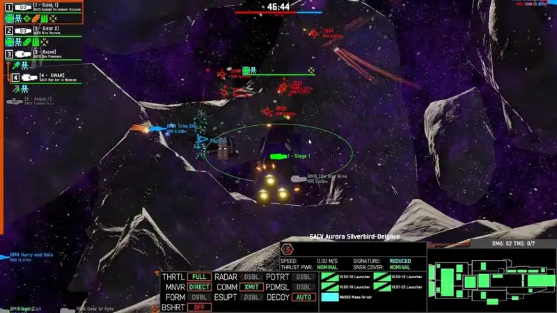 NEBULOUS: Fleet Command по сети — изображение 3