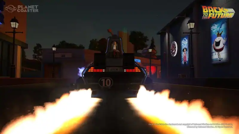 Planet Coaster - Back to the Future Time Machine Construction Kit — изображение 2