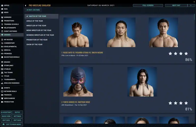 Pro Wrestling Sim — изображение 2