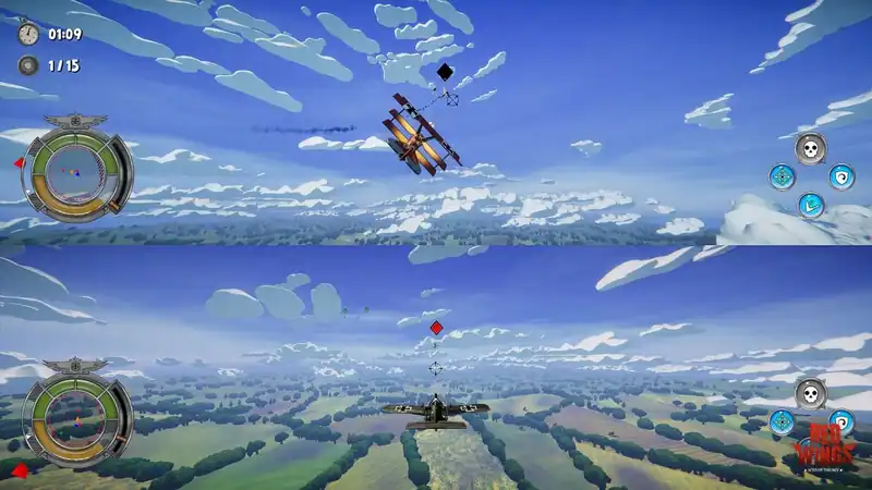 Red Wings: Aces of the Sky по сети — изображение 3