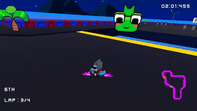Retro Kart Rush — изображение 2