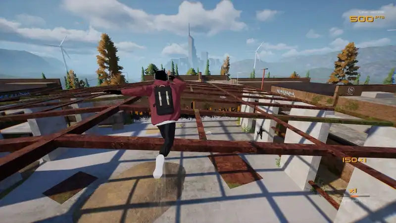 Rooftops and Alleys The Parkour Game по сети — изображение 3