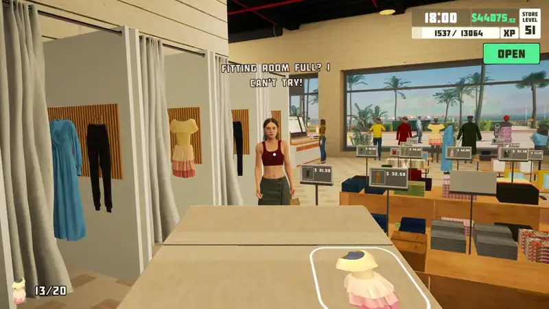 siMarket Cloth Store Simulator — изображение 2