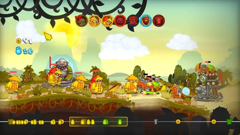 Swords And Soldiers HD по сети — изображение 3