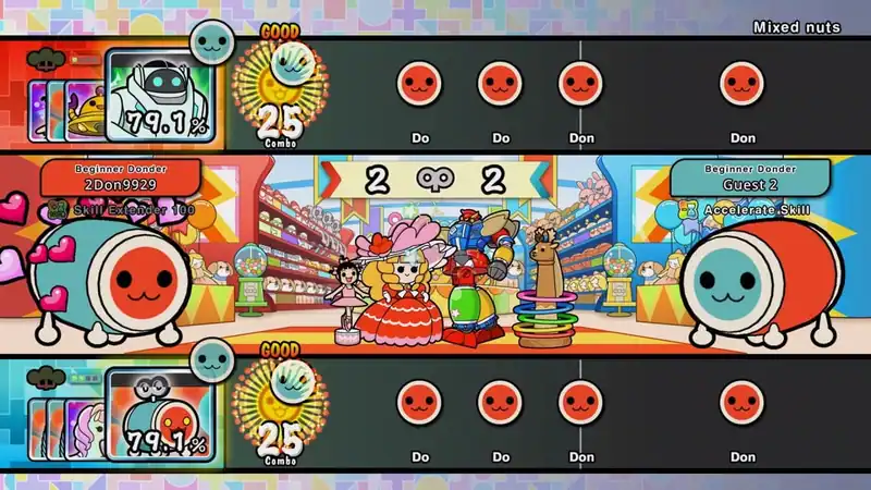 Taiko no Tatsujin: Rhythm Festival по сети — изображение 3
