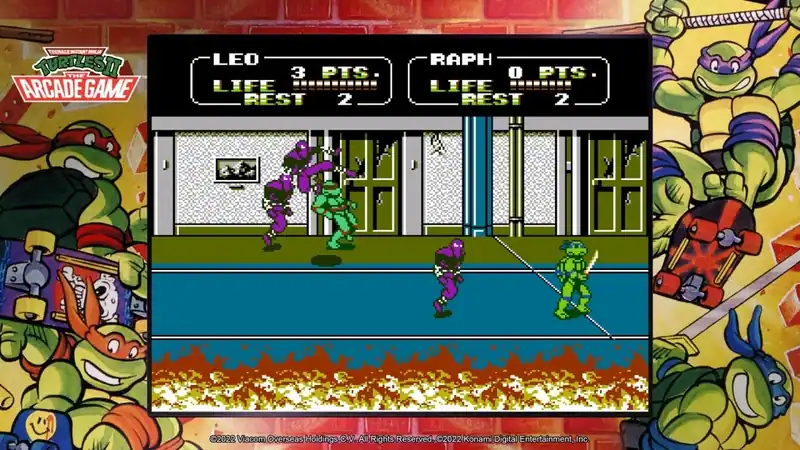 Teenage Mutant Ninja Turtles The Cowabunga Collection по сети — изображение 3