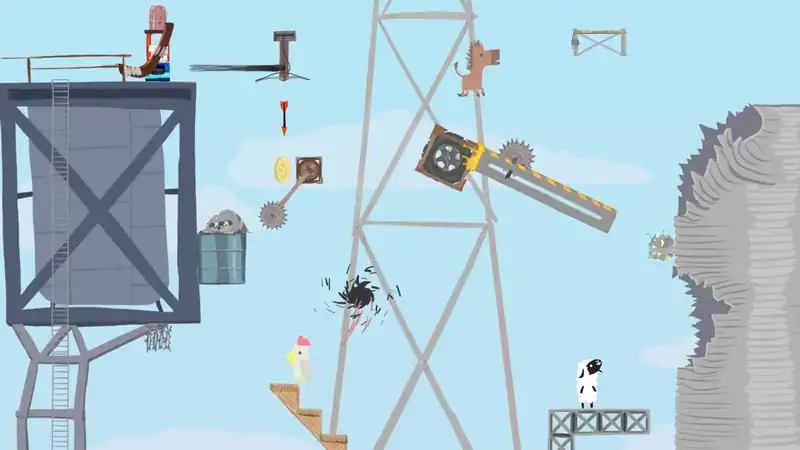 Ultimate Chicken Horse по сети — изображение 3