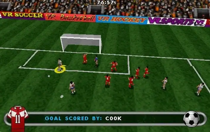 VR Soccer '96 — изображение 2
