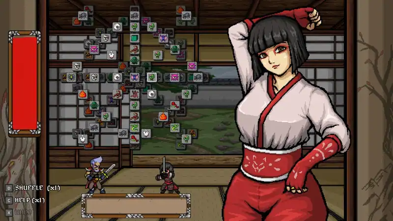 Warriors Waifus Mahjong — изображение 1