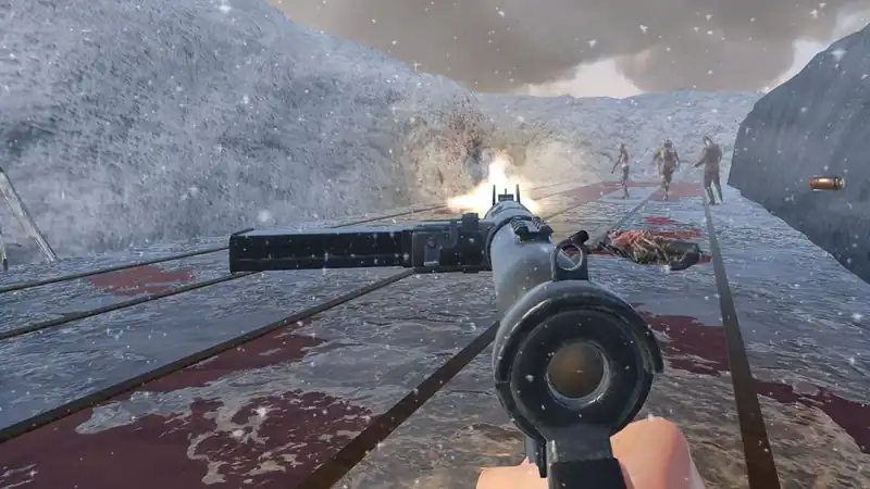 World War 2 Winter Gun Range VR Simulator — изображение 1