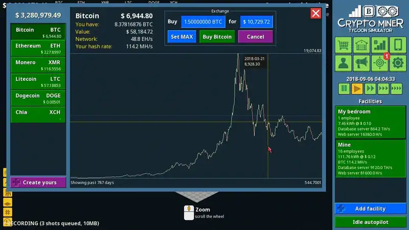 Crypto Miner Tycoon Simulator — изображение 1