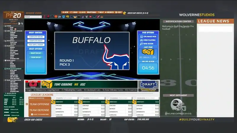 Draft Day Sports: Pro Football 2020 — изображение 2
