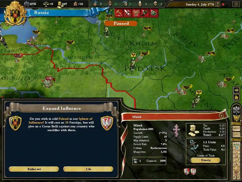 Europa Universalis 3: Heir to the Throne — изображение 1