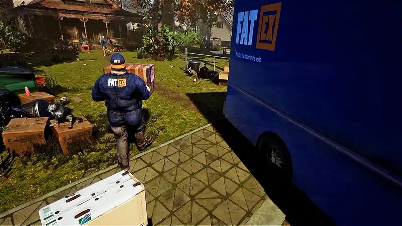 Fat[EX] Courier Simulator — изображение 1