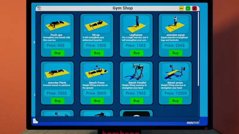 Gym Simulator — изображение 2