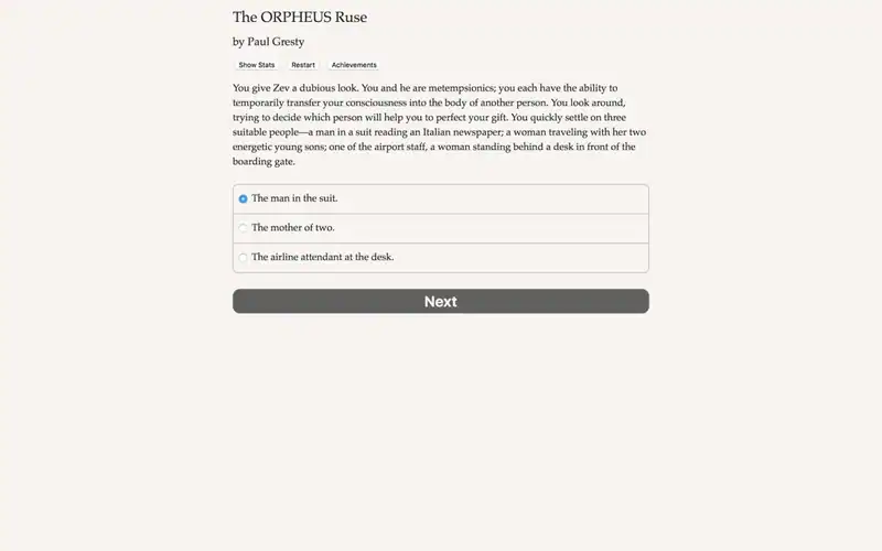 The ORPHEUS Ruse — изображение 2