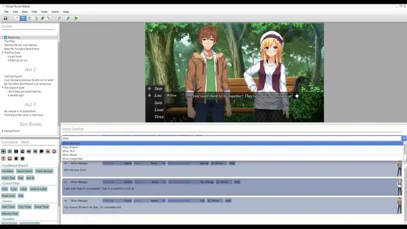 Visual Novel Maker — изображение 1