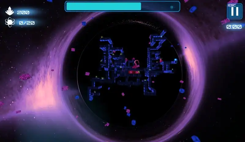 Deep Blue 3D Maze in Space — изображение 1