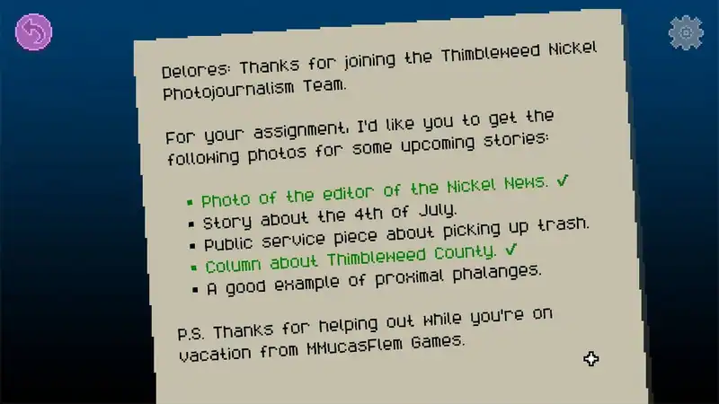 Delores: A Thimbleweed Park Mini-Adventure — изображение 2