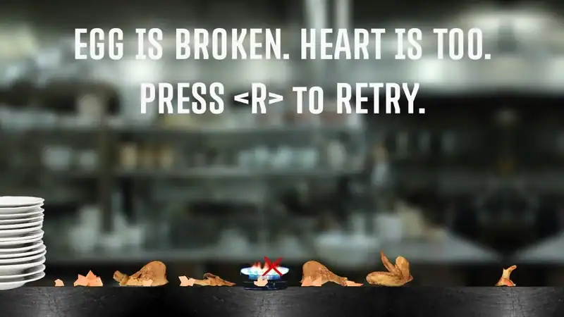 egg is broken. heart is too. — изображение 3