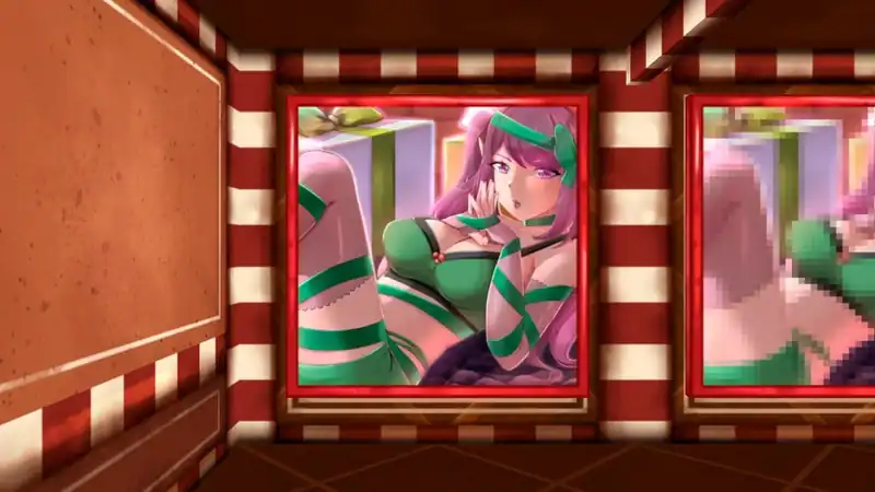 Elves Christmas Hentai Puzzle — изображение 2
