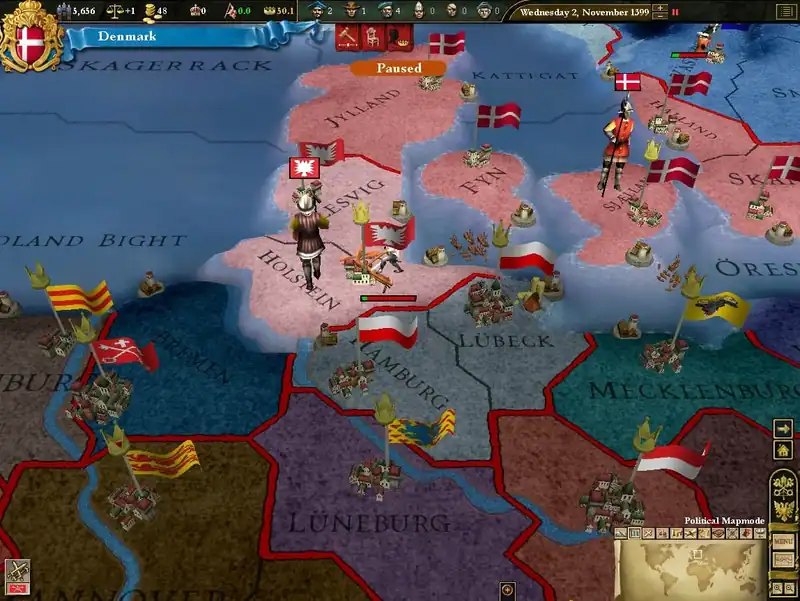 Europa Universalis 3: Heir to the Throne — изображение 2
