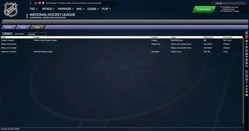 Franchise Hockey Manager 7 — изображение 2
