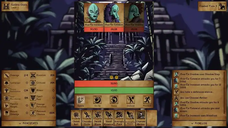 Grim Tides - Old School RPG — изображение 1
