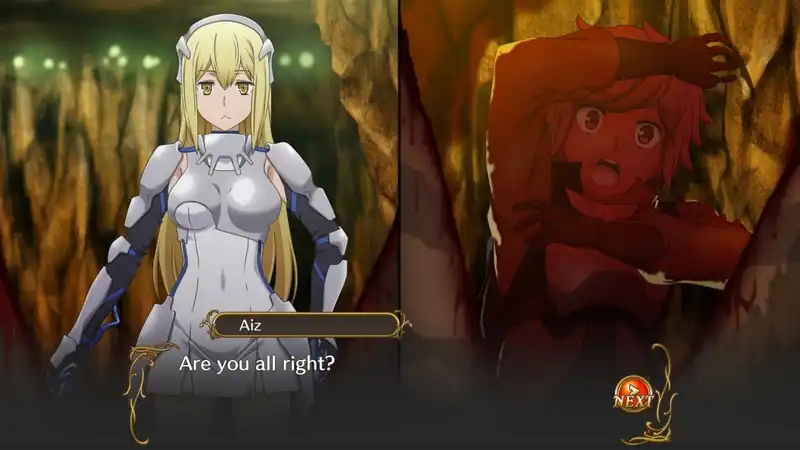 Is It Wrong to Try to Pick Up Girls in a Dungeon? Infinite Combate — изображение 1