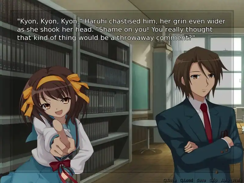 Kyon: Big Damn Hero the Visual Novel Volume 1 — изображение 3