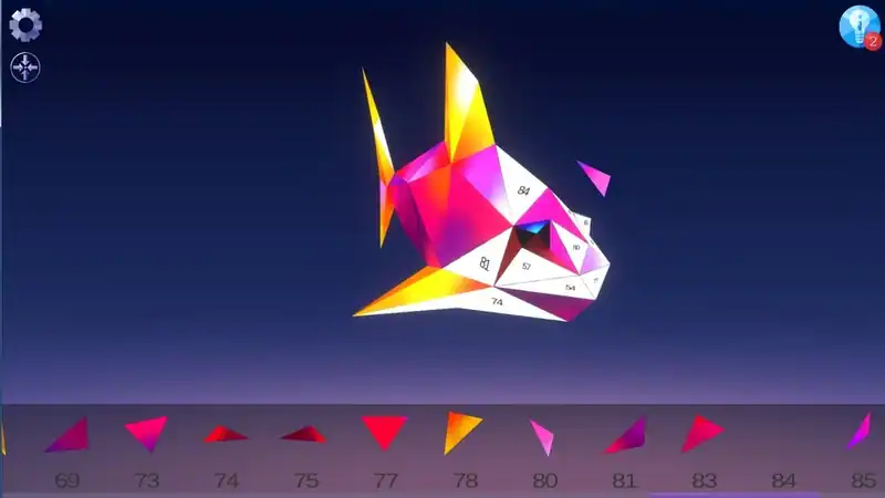 LowPoly 3D Art Paint by Number — изображение 2