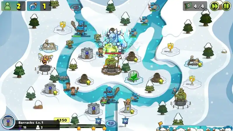 Luna and Monsters Tower Defense -The deprived magical kingdom- — изображение 2