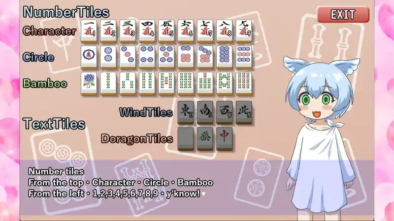 Mahjong girl Kshity-Gurpa — изображение 2
