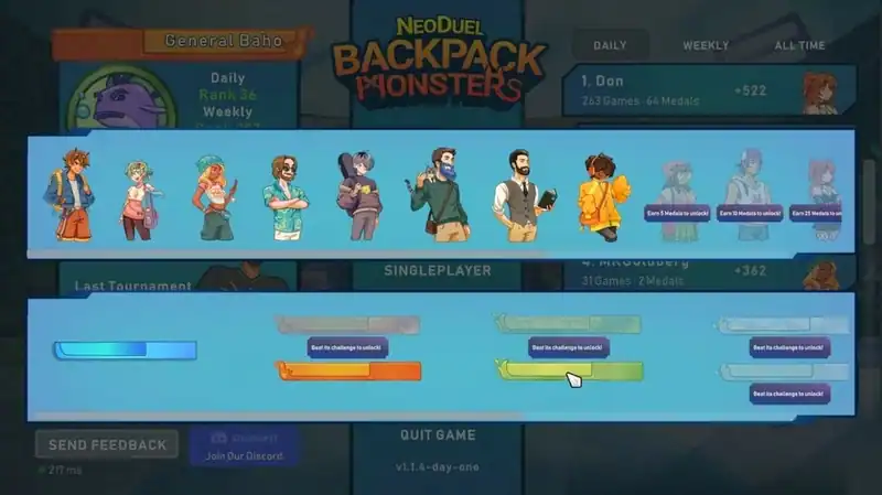NEODUEL: Backpack Monsters — изображение 2