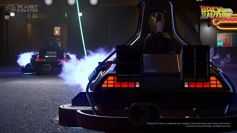 Planet Coaster - Back to the Future Time Machine Construction Kit — изображение 3