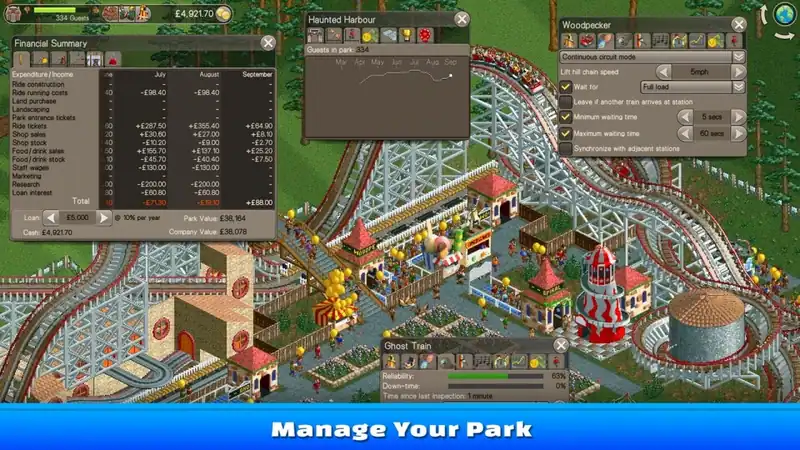 RollerCoaster Tycoon Classic — изображение 2