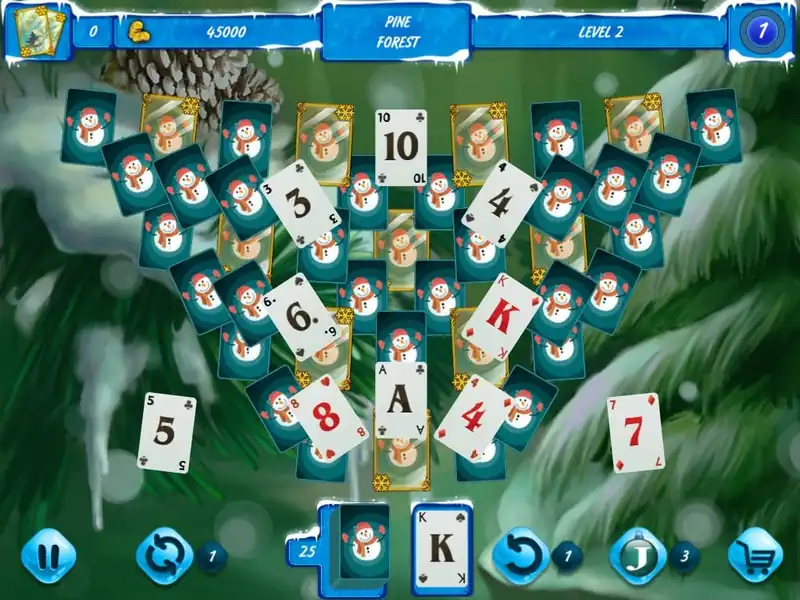 Solitaire Jack Frost Winter Adventures 3 — изображение 3
